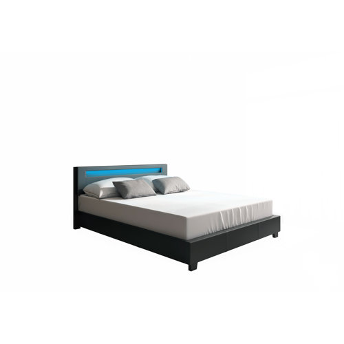 Orren Ellis Aughe Upholstered Platform Bed & Reviews Wayfair